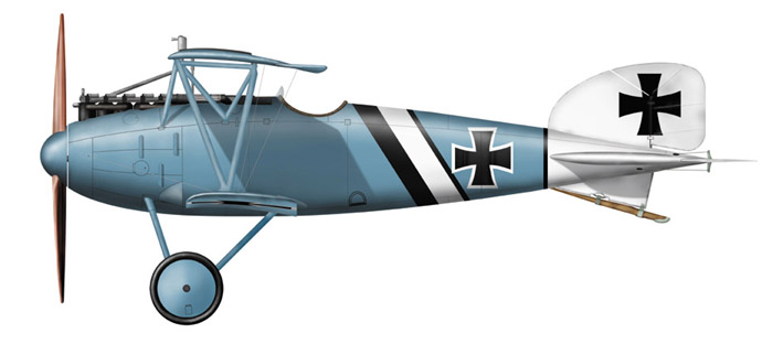 Albatros D.III - Blaue Maus