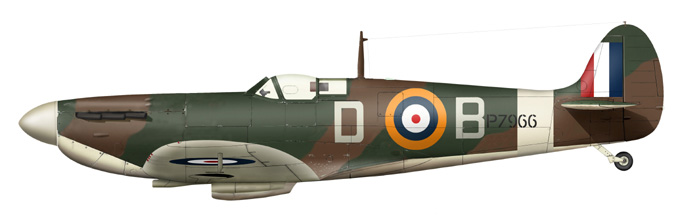 Supermarine Spitfire Mk IIA - DoB