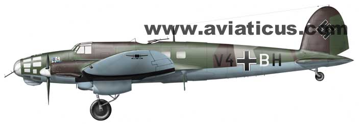 Heinkel He 111 E - V4+BH