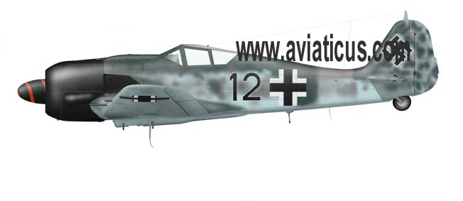 Focke-Wulf Fw 190 A-8/R8 - Black 12